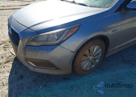 2016 Hyundai Sonata Hybrid Se из США, поврежденный, VIN KMHE24L15GA038545